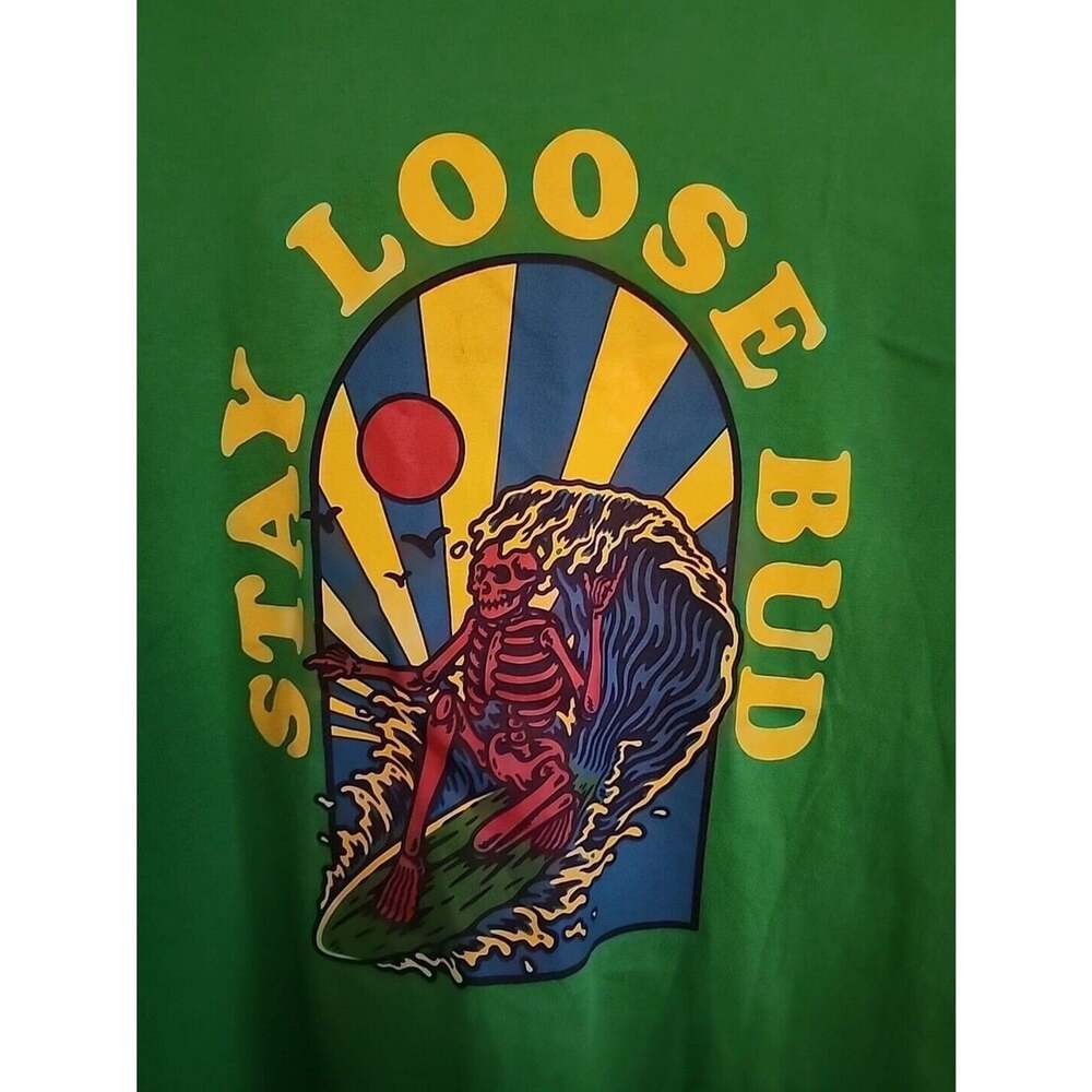 American Highway Women T-shirt Stay Loose Bud Surf Beach Sz M NWT Excellent CR6